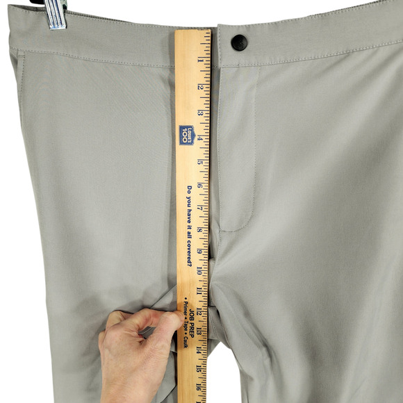 Spyder XL Mens Performance Jogger Pants Gray Zip Close Stretch Polyester Pockets - Picture 9 of 10